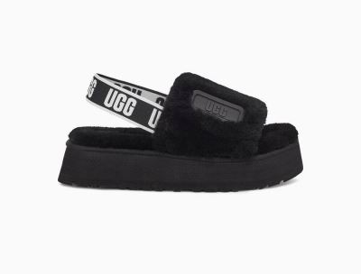 UGG Disco Slide Slippers for Womens - Black India